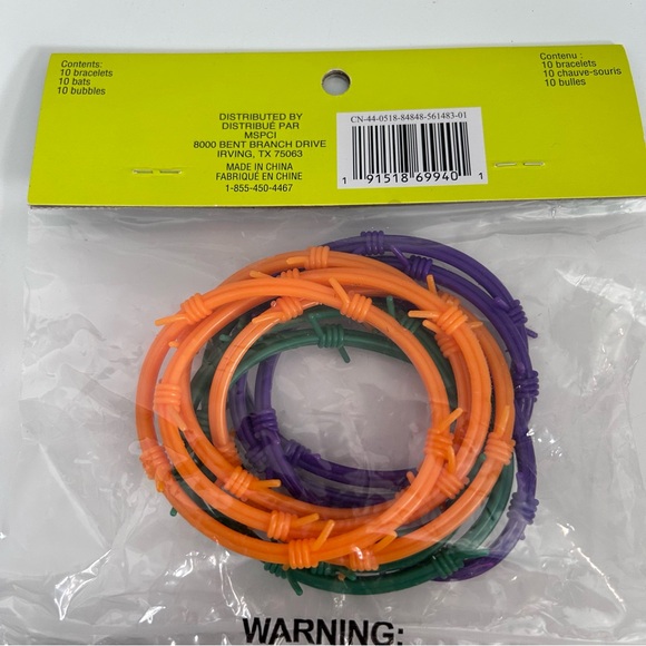 Creatology Halloween Party Value Pack Bubbles Bats Bracelets 30 Pc - Picture 4 of 5